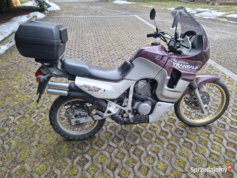 Honda Transalp podkarpackie Wólka Niedźwiedzka