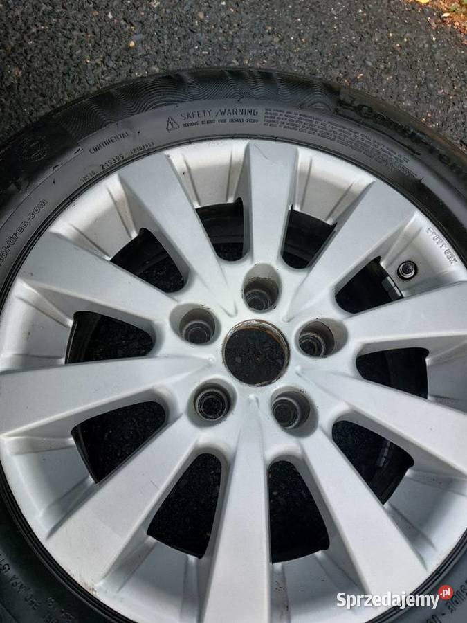 Oryginalne alufelgi z oponamiFord 15 5x108 Bełchatów