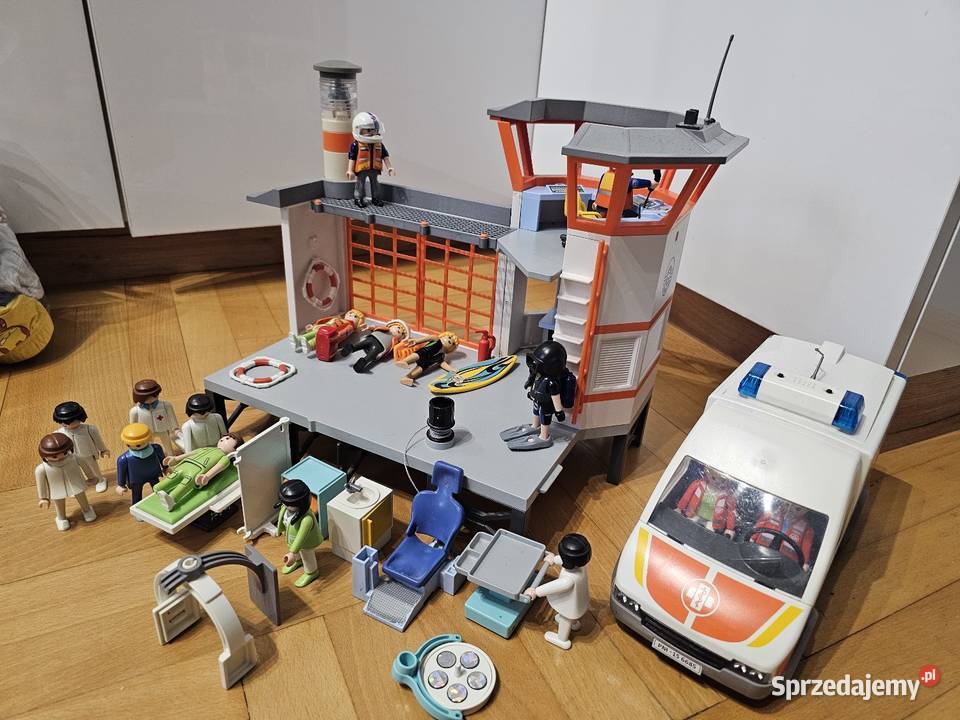 Playmobil Straż przybrzeżna karetka elementy Klocki Rzeszów