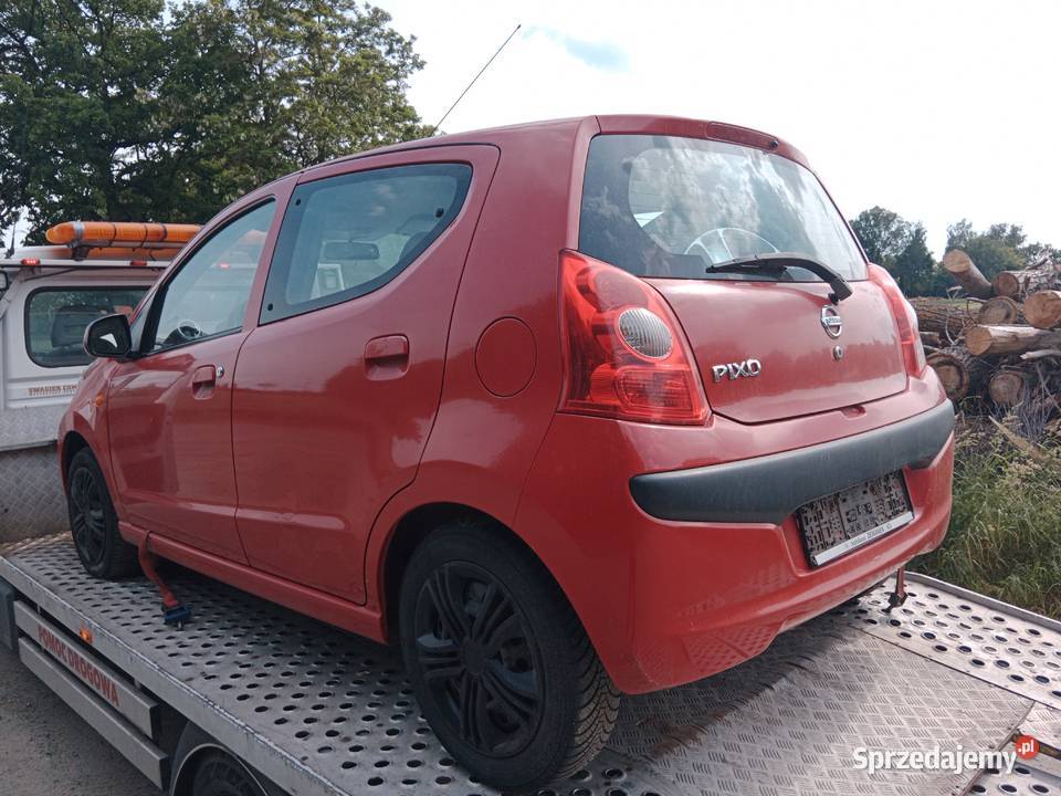 Nissan Pixo czesci zderzak lampa osobowe Samochody na części Dębno
