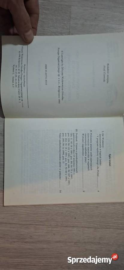 Unikat Maszewicz 1995 Prawo pracy 1 wydanie OPO wielkopolskie Ostrów Wielkopolski sprzedam