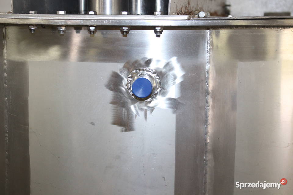 zbiornik 1500l nierdzewny z mieszadłem ze Krynica-Zdrój
