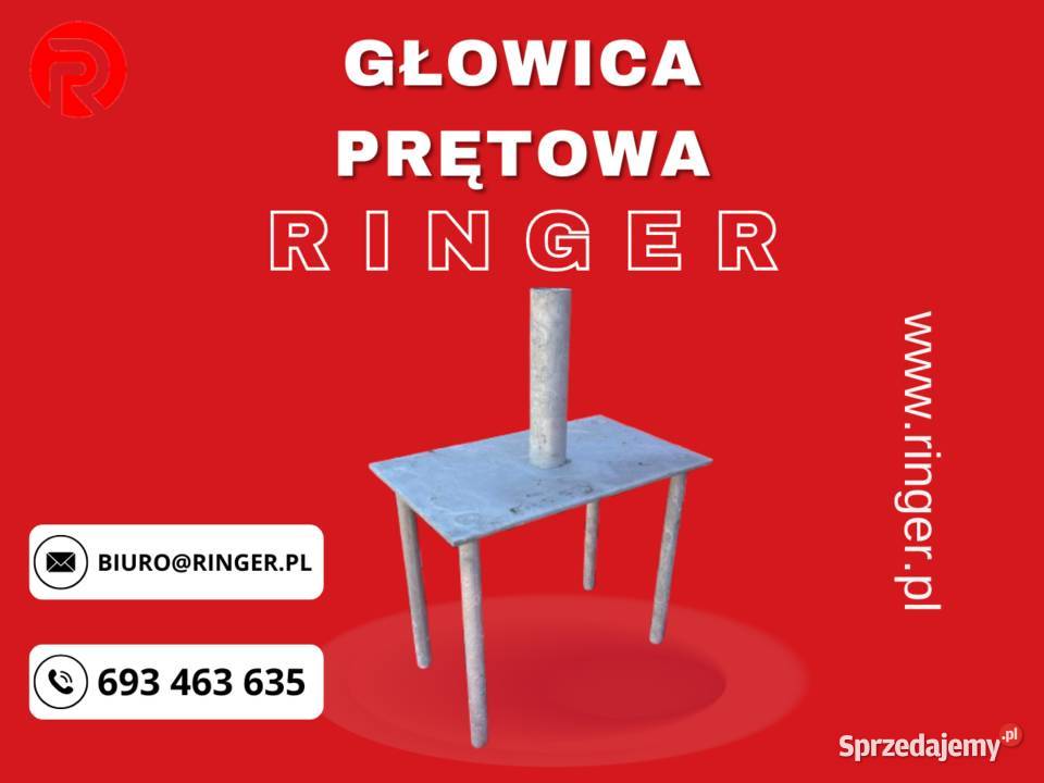 Głowica krzyżowa prętowa do dźwigara stempla Pozostałe Poznań