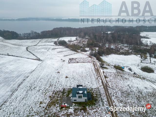 Nowoczesny dom w Polanowie Jezioro Powidzkie blacha Polanowo