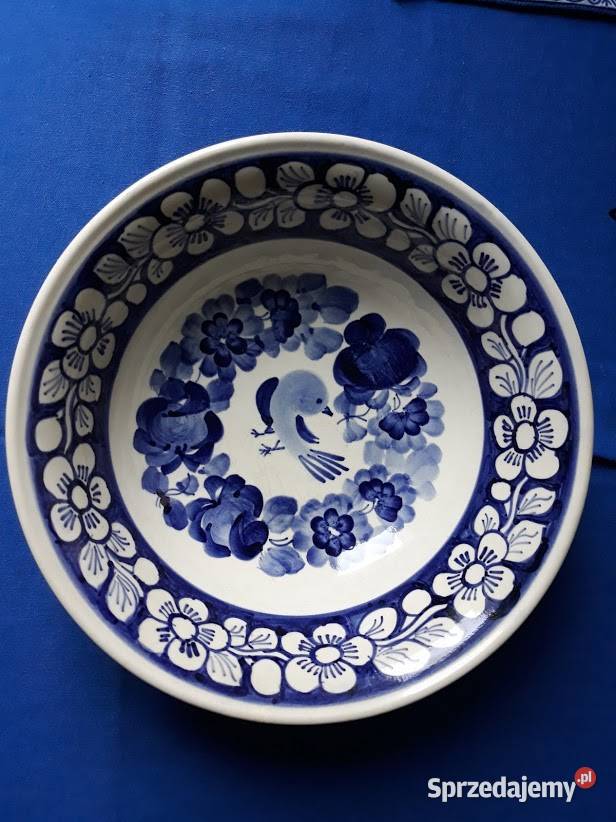 Włocławek fajans ręcznie malowany Warszawa