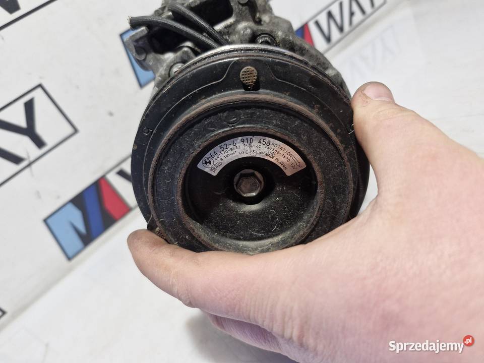 6910458 BMW E46 KOMPRESOR SPRĘŻARKA