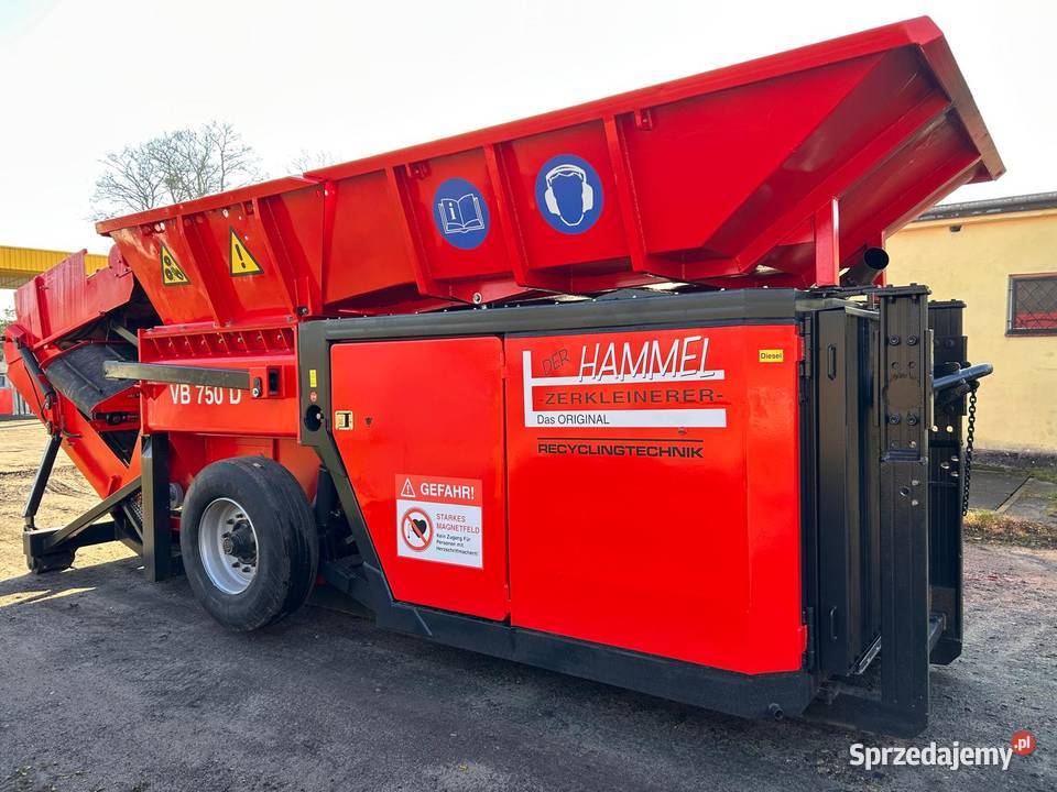 Wynajem mobilny rozdrabniacz niszczarka Mirachowo