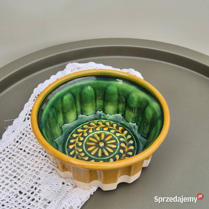 ceramiczna foremka do ciasta foremka do babki Warszowice