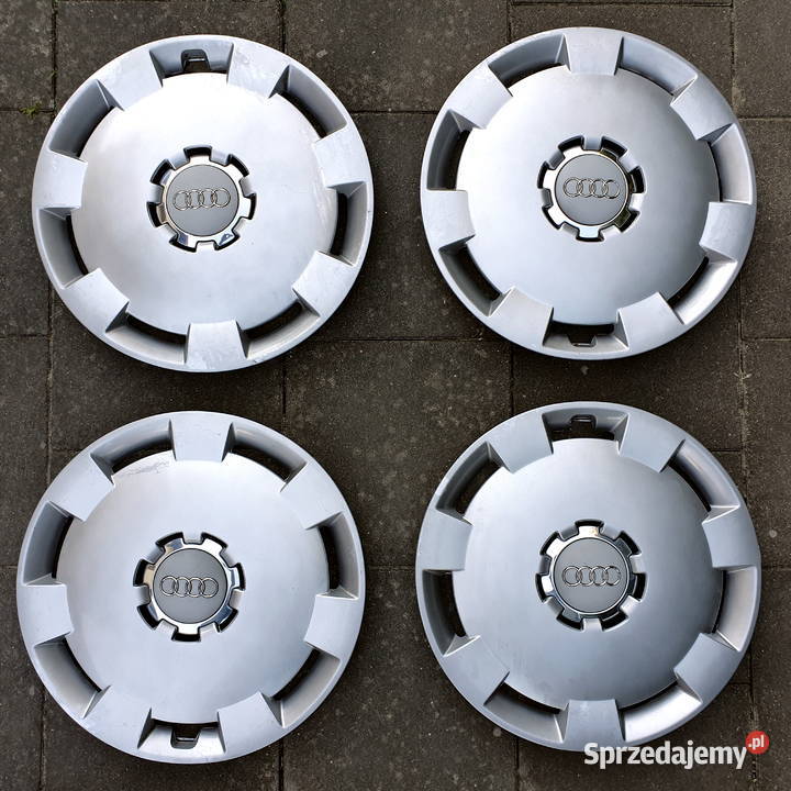 AUDI 16 ORYGINAŁ KOMPLET 4 SZTUKI Kołpaki Elbląg