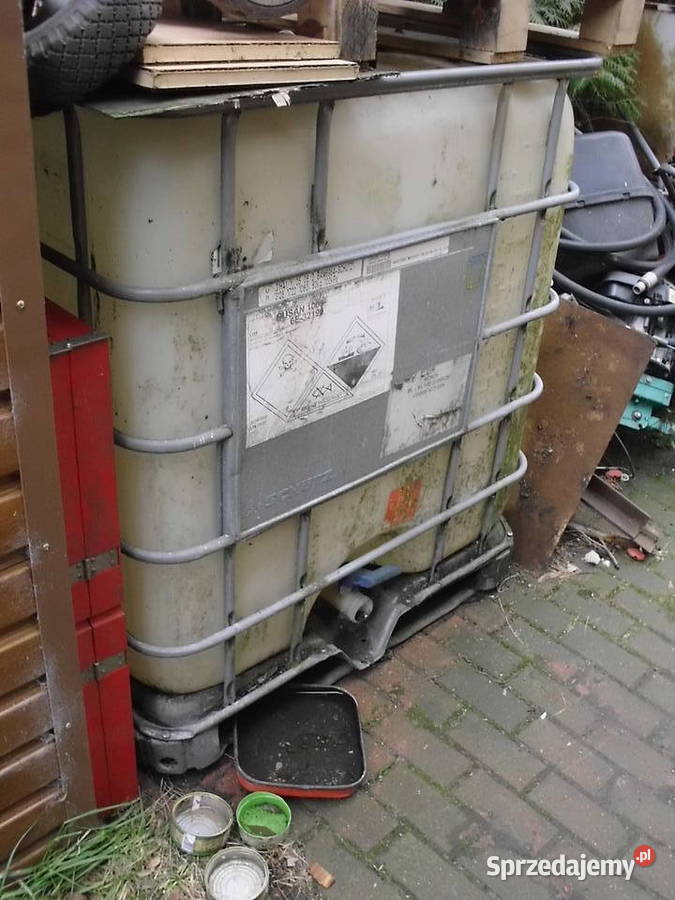 Zbiornik 1000l mauzer zbiornik na wodę zbiornik