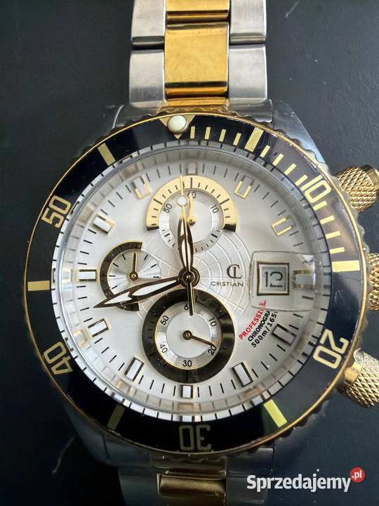 Zegarek Cristian Lay złocony Piła
