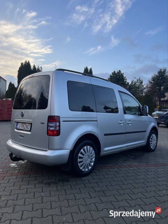 VW Caddy 16 TDI 140 2010 r Salon Polska elektryczne lusterka Lublin