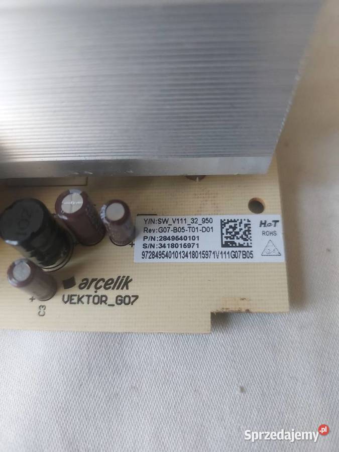 BEKO G01B05T01D01 MODUŁ PRALKI małopolskie Nowy Sącz