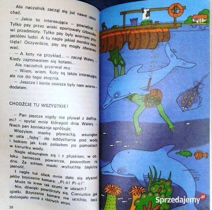 Wyspa delfinów Światosław Sacharnow Rok wydania 1982 Pozostałe Chełm sprzedam