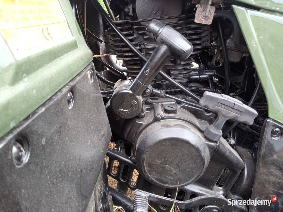 Quad Kawasaki klf 300 4x4 reduktor blokada mostu Grudziądz