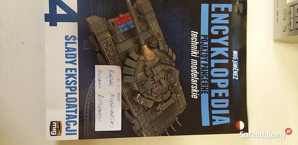 ksiązki do nauki malowania modeli czołgów tradycyjny podręcznik Warszawa