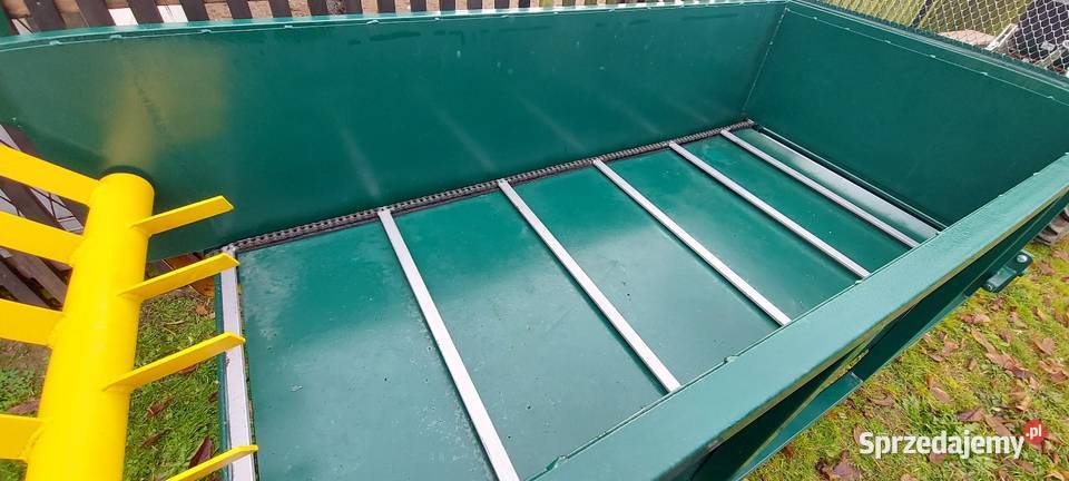 Mini rozrzutnik obornika sam do minitraktorków Świerklany