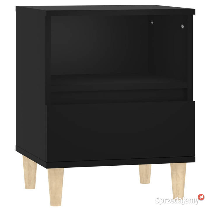 Szafki nocne 2 czarne 40 x 35 x 50 WM821797 mazowieckie Warszawa
