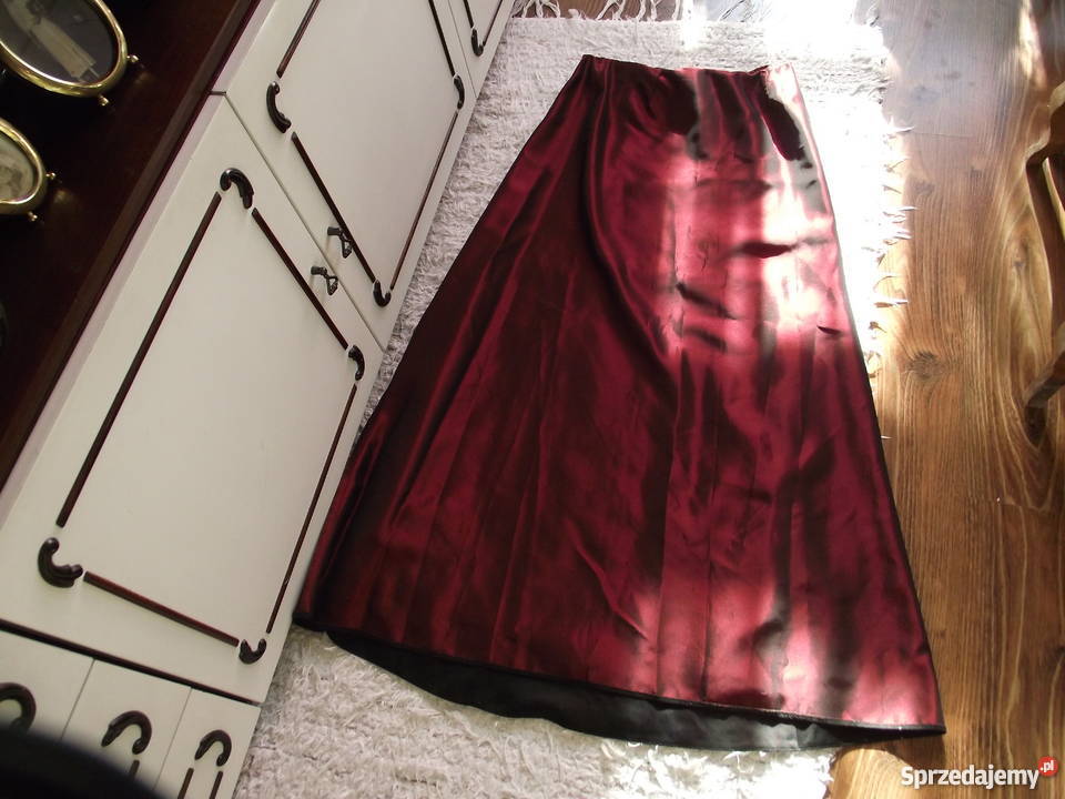 YOUR SENSE CLASSIC CZARNOBURGUNDOWA SPÓDNICA r Piła