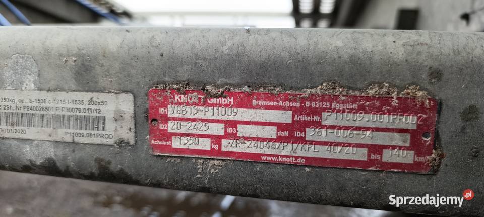 Przyczepa laweta obrotnica 85 m weekend 2450 lawety Słupca sprzedam