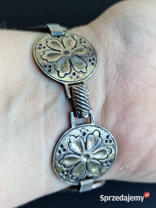 CORO EKLEKTYCZNA BRANSOLETA VINTAGE lata 40te XX Częstochowa