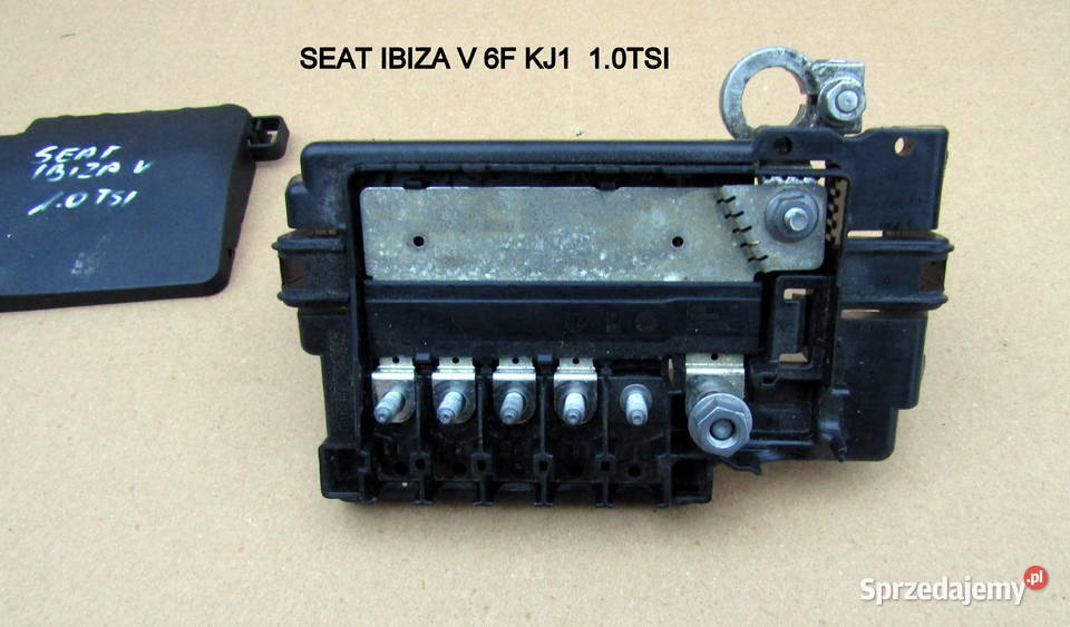 KLEMA PLUSOWA SEAT IBIZA V 6F 10TSI 2Q0937548D łódzkie Mysłaków