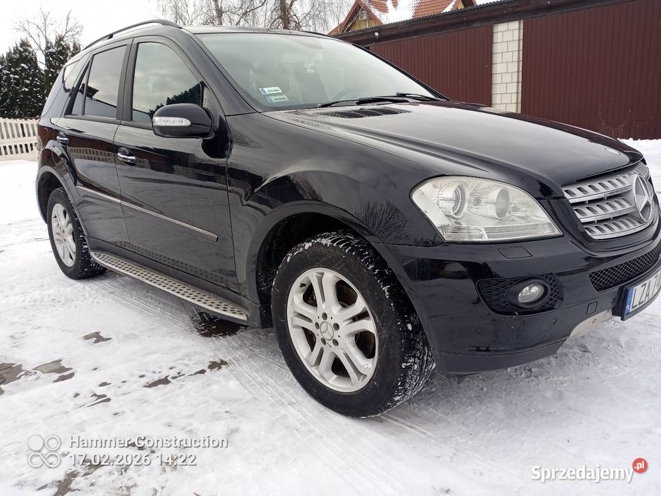 Mercedes ml 320 w164 uszkodzony silnik Zamość sprzedam