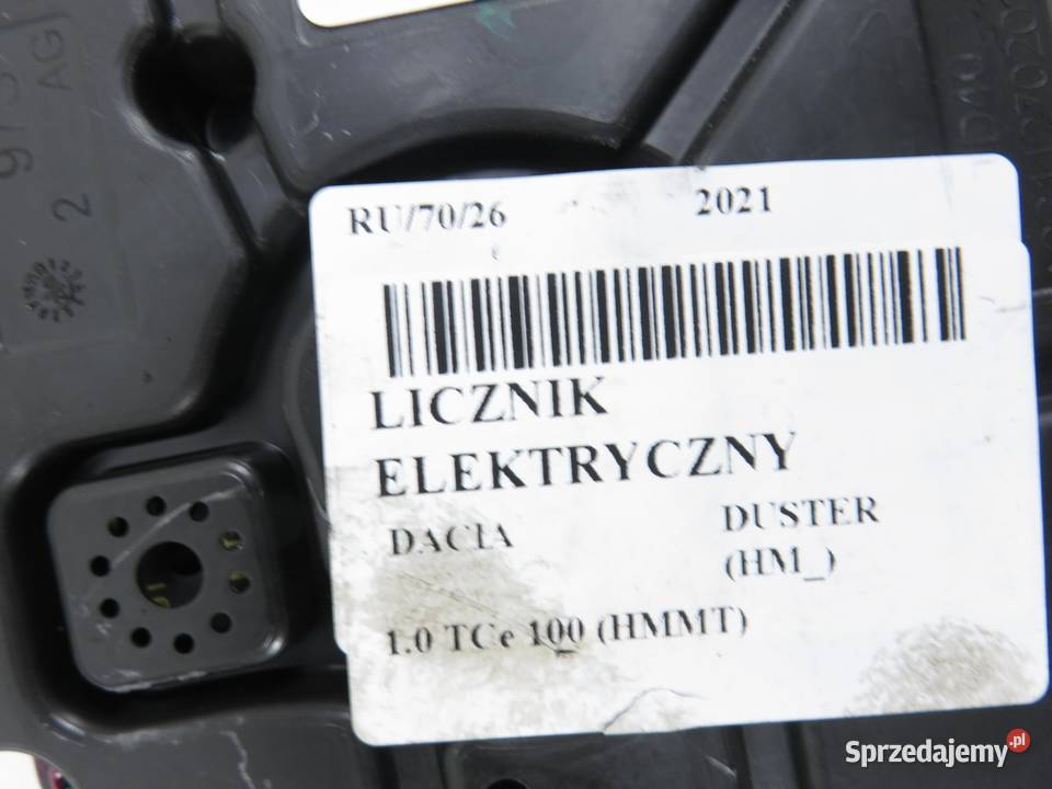 LICZNIK DACIA DUSTER HM 10 TCe 100 HMMT