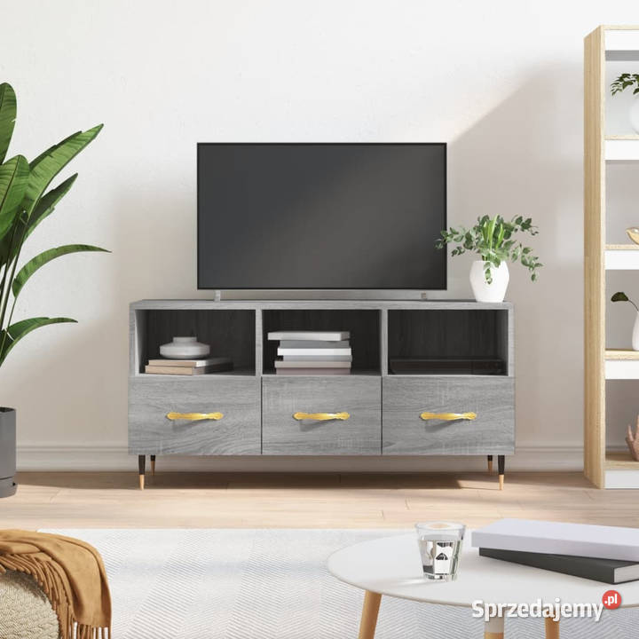 Szafka pod telewizor szary dąb sonoma 102x36x50 Warszawa sprzedam