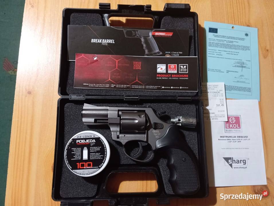 Ekol Viper K6L 25 6mm Grafitowy amunicja