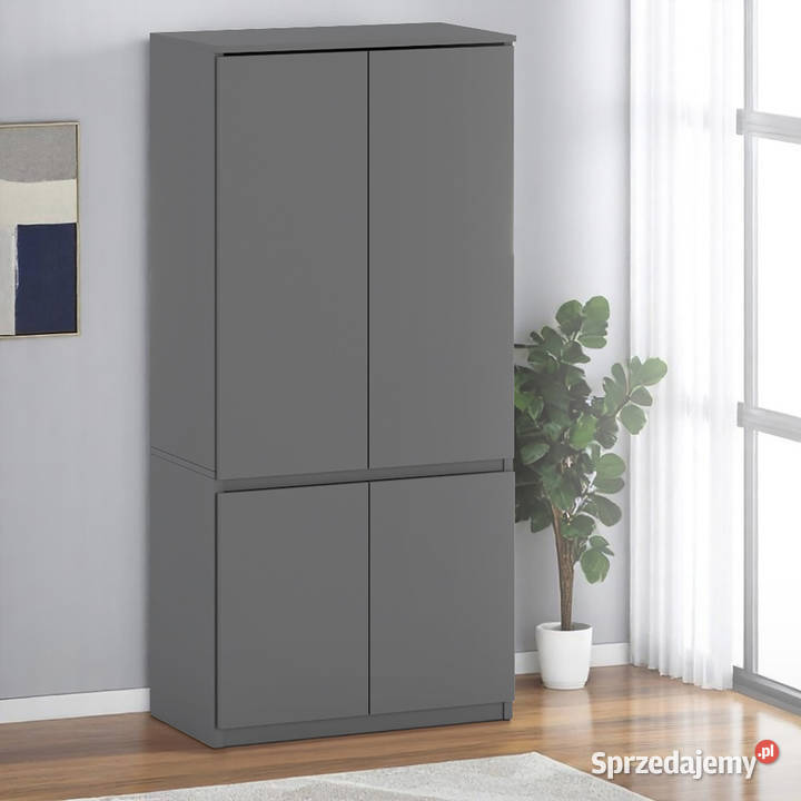 Szafa Szara Mat Do Sypialni Przedpokoju warmińsko-mazurskie Elbląg