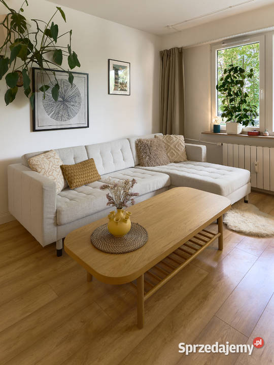 IKEA Landskrona sofa 3osobowa z szezlongiem 64cm Pruszków