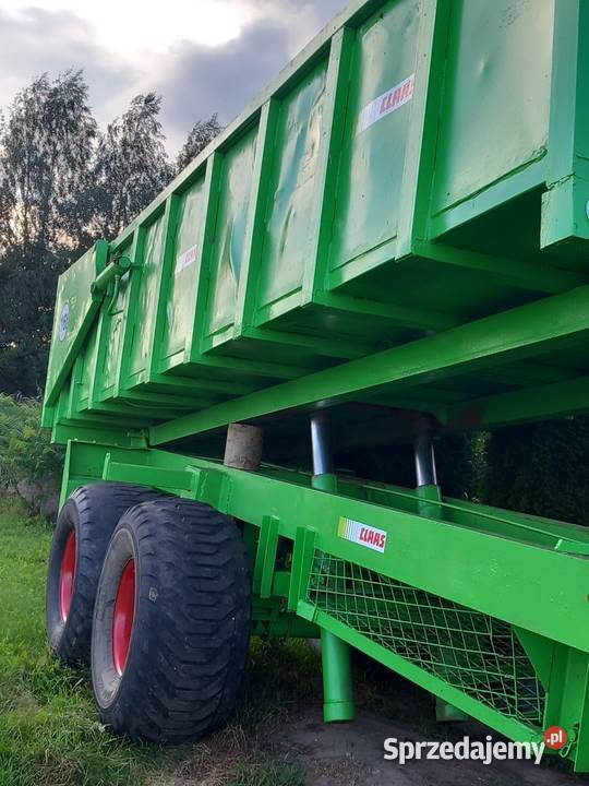 Przyczepa na tandemie 16t Claas podlaskie Bargłów Kościelny