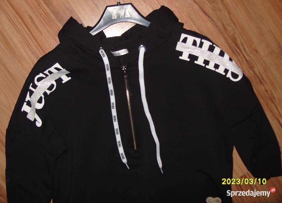 NOWA bluza The Wess z kapturem rękaw 34 r ML Rawicz