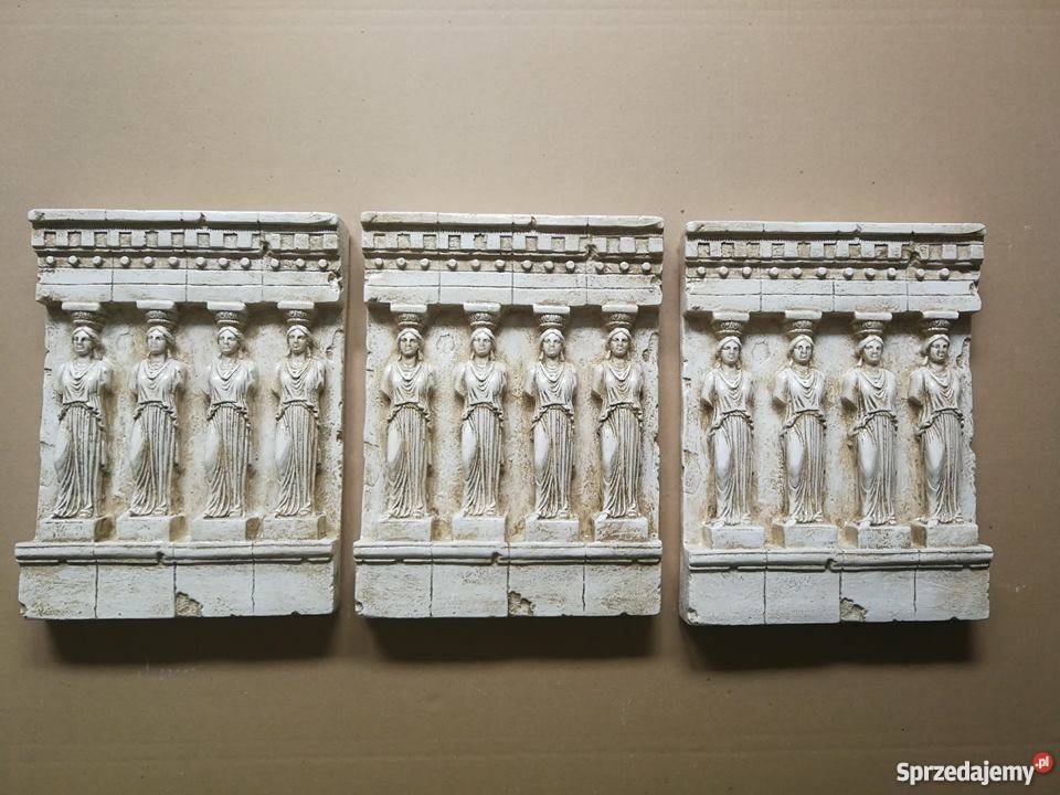 Sztukateria gipsowa Kariatyda grecka Dekoracje i ozdoby