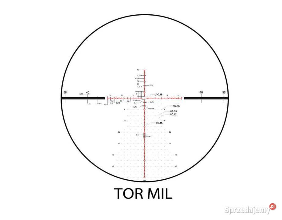 LUNETA Rifle Scope DNT TheOne 735x56 tor mil Sporty strzeleckie i myślistwo Trzcianka