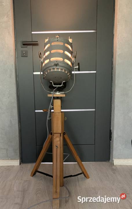 Lampa loft teatr film PRL lata 5060 wielkopolskie Poznań