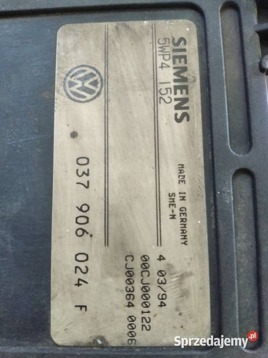 Sterownik silnika Golf 3 GTI 16V ABF passat komputery lubelskie Sobieska Wola Pierwsza