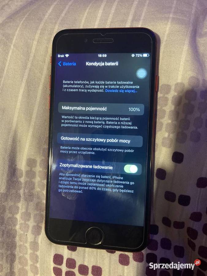 iPhone 7 silver nowy i 7 Red Ulhówek
