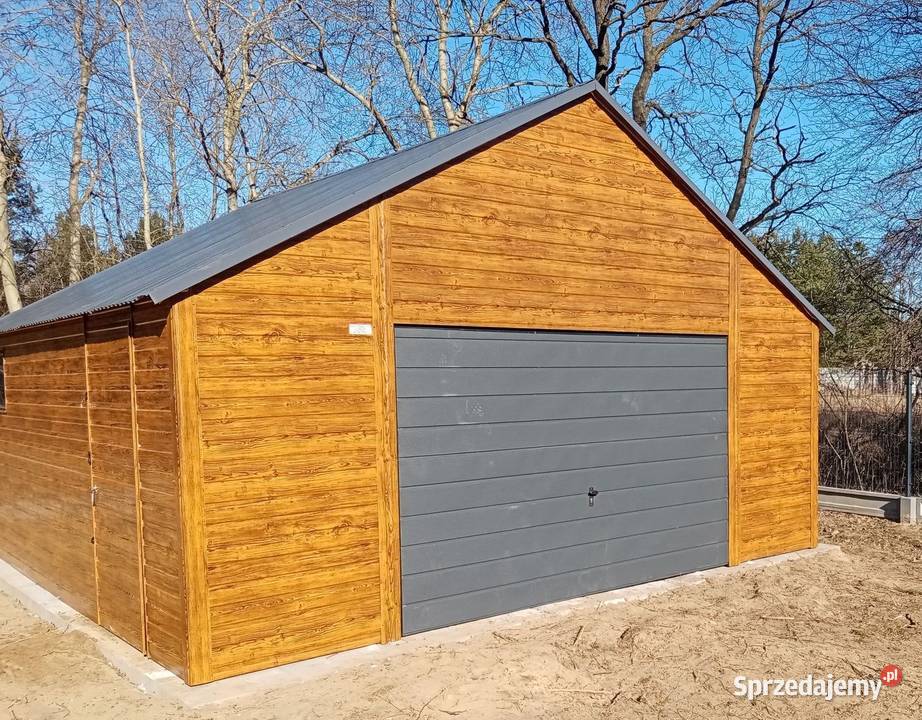Garaż blaszany blaszak Łódź