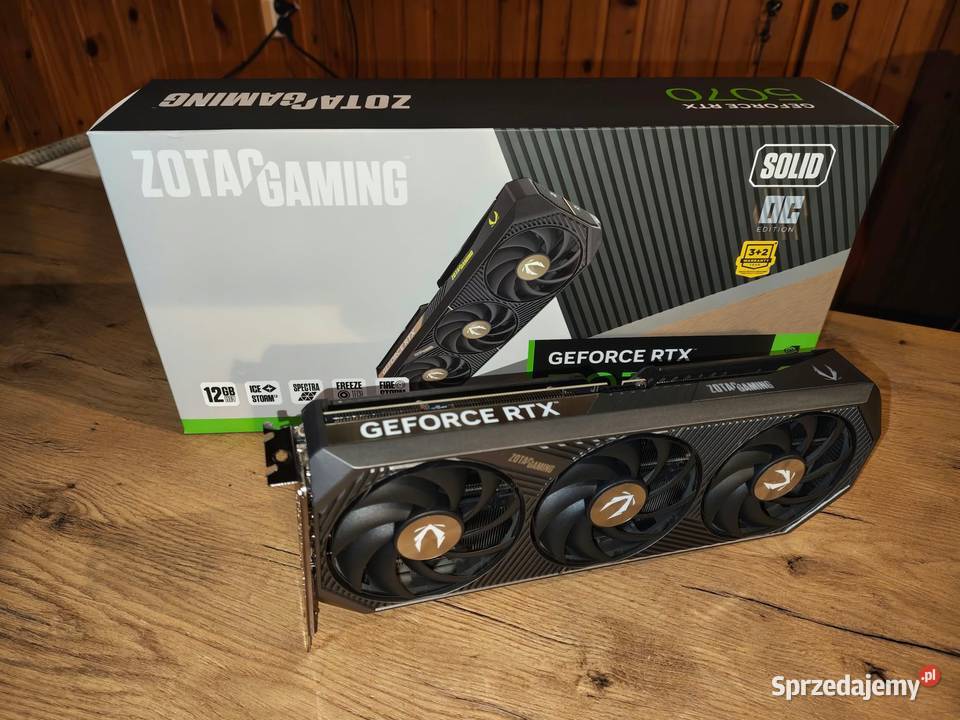 Karta Graficzna Zotac Gaming Solid OC RTX 5070 łódzkie