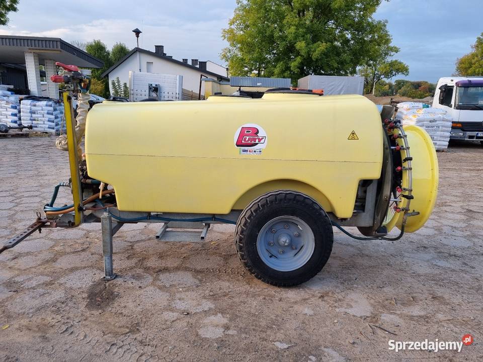 Opryskiwacz sadowniczy Bury 1500l nieuszkodzony Rolnictwo Kraśnik