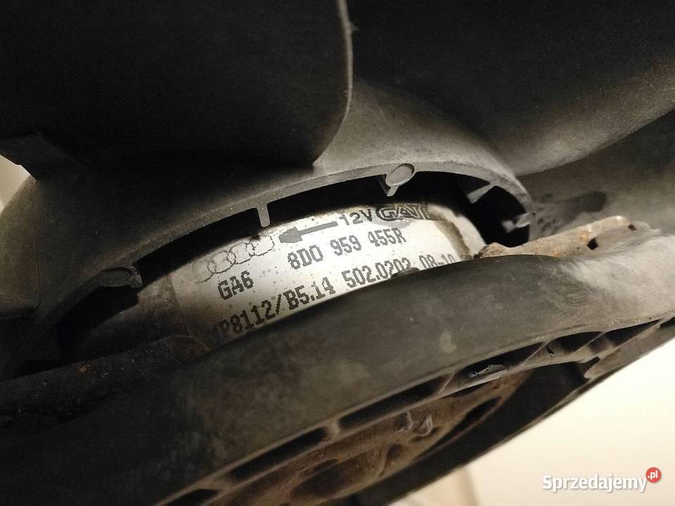 Wentylator Chłodnicy Klimatyzacji SKODA AUDI A6 Kąty Wrocławskie