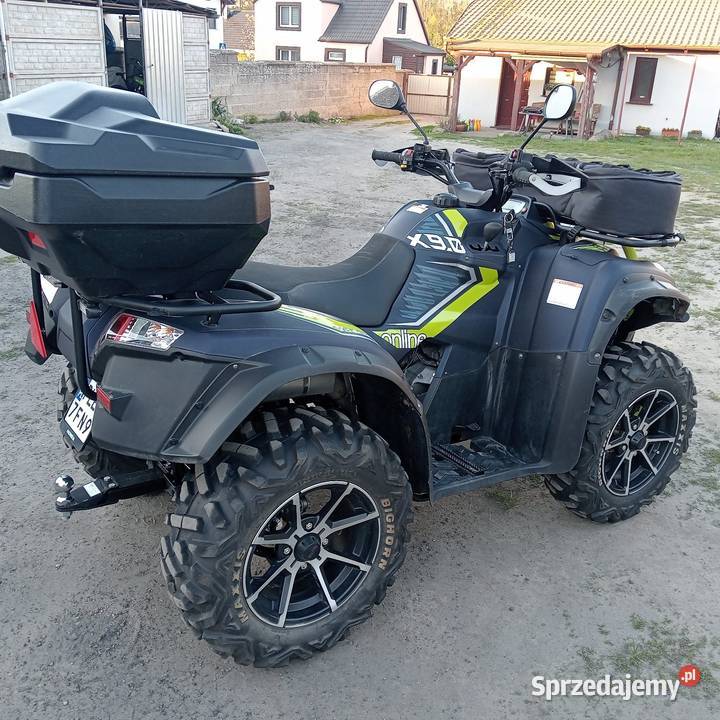 Quad SMC Online X90 bagażnik