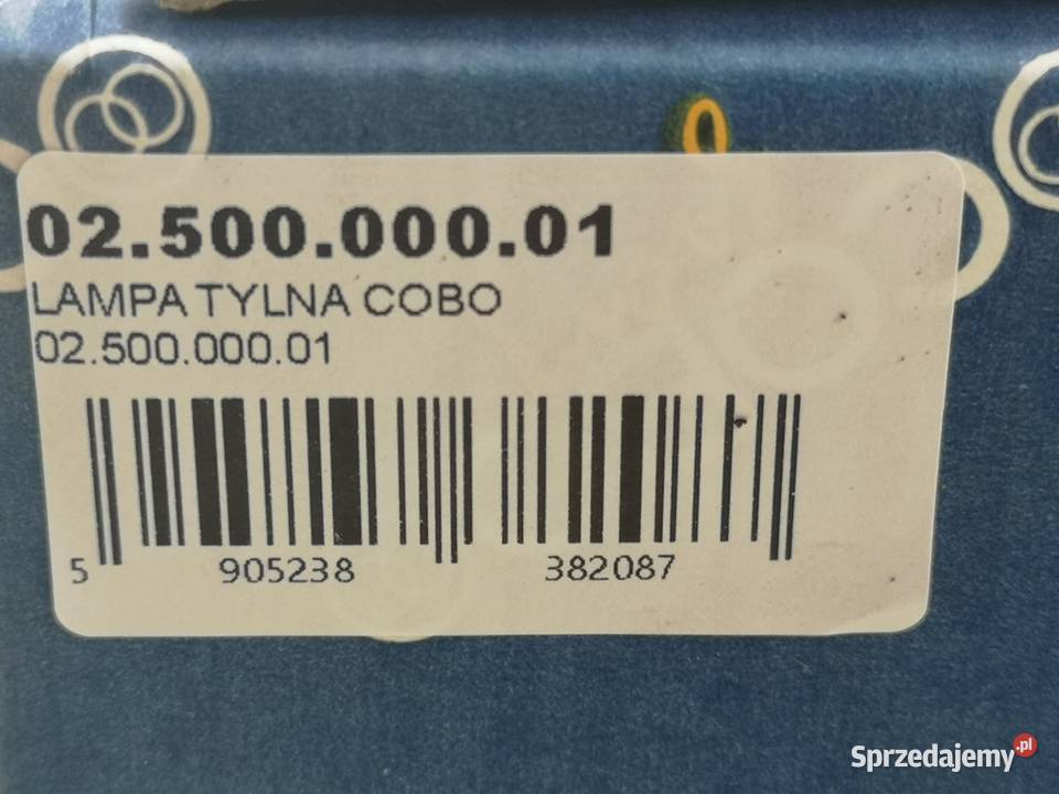 LAMPA LEWA TYLNA CIĄGNIK NACZEPA NOWA COBO sprzedam