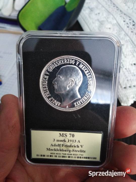 Moneta pamiątkowa 3 marki srebro sprzedam