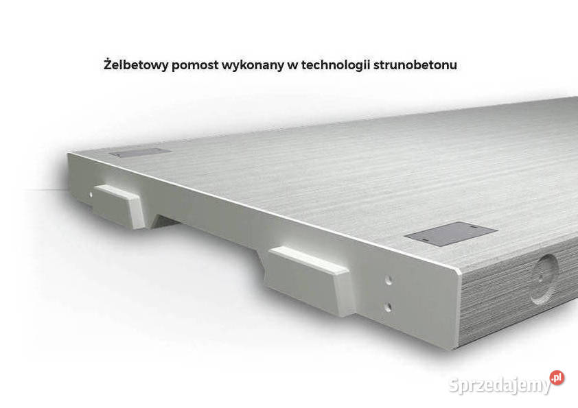 Waga samochodowa betonowa DSB do 60t DITTASERIA Nowe Miasto nad Pilicą