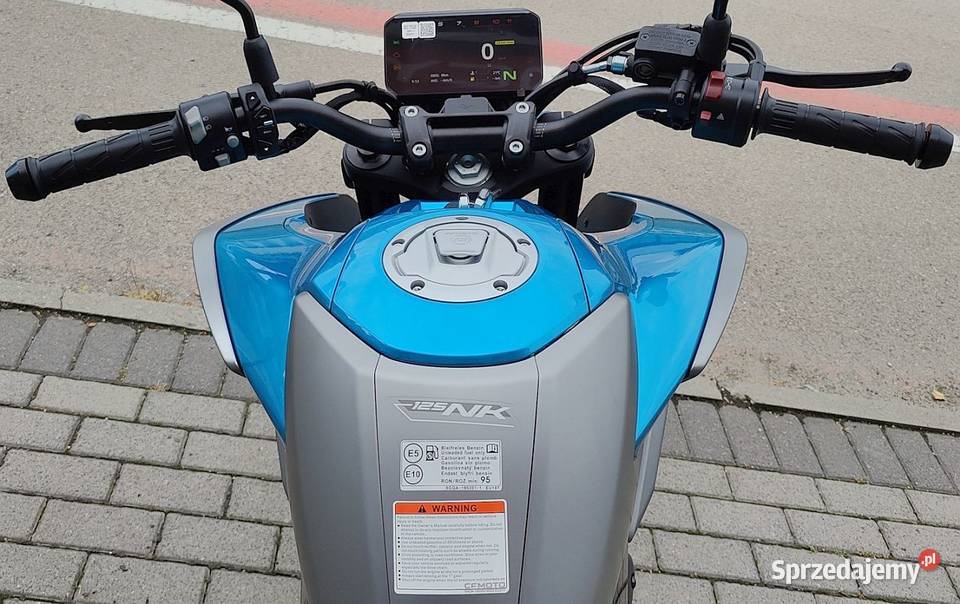 CF MOTO 125 NK ABS EURO 5 NOWOŚĆ 2025 SALON bezwypadkowy Bielsko-Biała