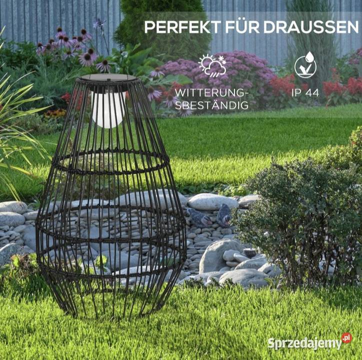 Lampa ogrodowa zasilana energią słoneczną Łomża
