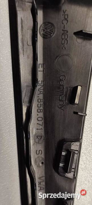 VW TIGUAN II RAMKA RADIA NAWIGACJI 5NA858071D